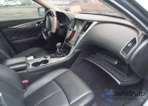 2015 Infiniti Q50 Premium from USA, damaged, VIN JN1BV7AR0FM401309